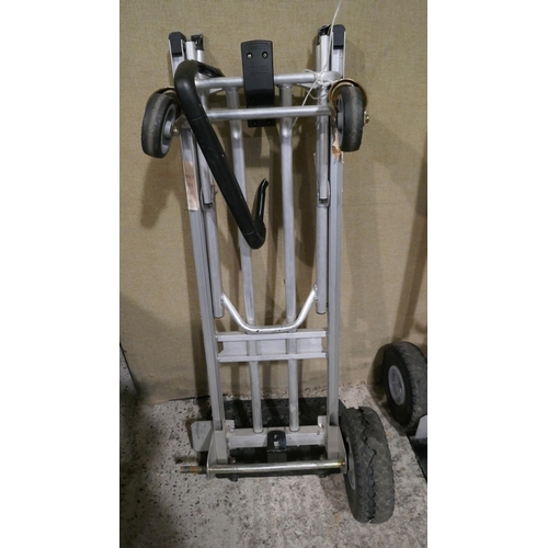 6339 - Two Costco 3 In 1 hand trucks (damaged)  (353-671,2) *This lot is subject to VAT