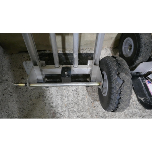 6339 - Two Costco 3 In 1 hand trucks (damaged)  (353-671,2) *This lot is subject to VAT