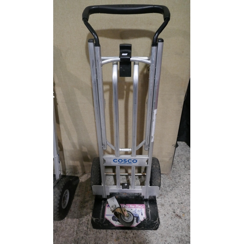 6339 - Two Costco 3 In 1 hand trucks (damaged)  (353-671,2) *This lot is subject to VAT