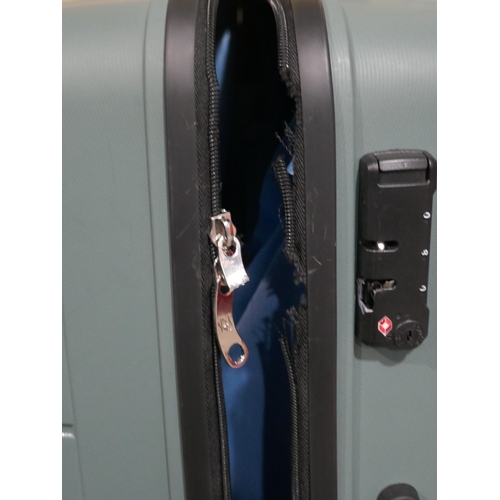 6341 - Two American Tourister Jetdriver hardside suitcases (damaged) (353-415,416) *This lot is subject to ... 