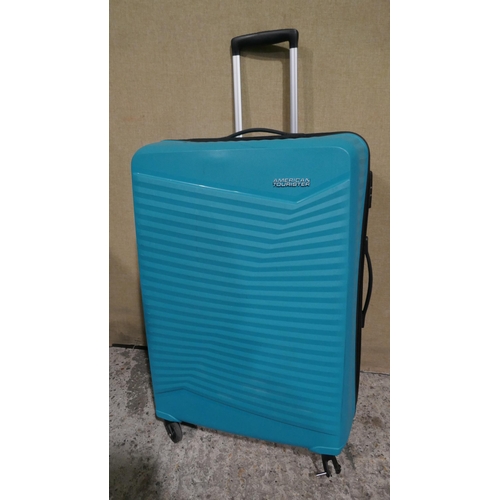 6341 - Two American Tourister Jetdriver hardside suitcases (damaged) (353-415,416) *This lot is subject to ... 