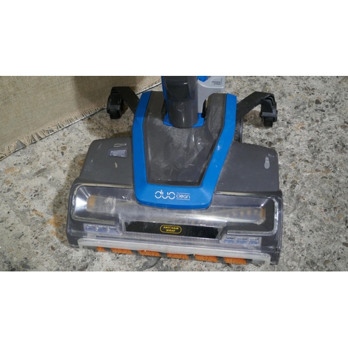 6342 - Powerglide floor cleaner and Shark corded stick vacuum cleaner (353-417,452) *This lot is subject to... 