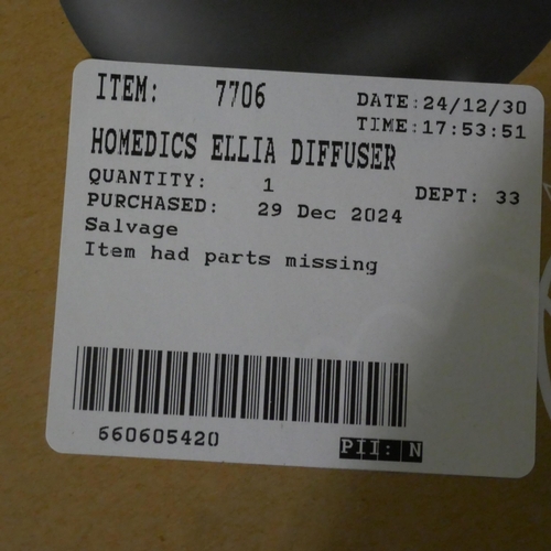 6349 - Homedics Ellia diffuser  (353-410) *This lot is subject to VAT