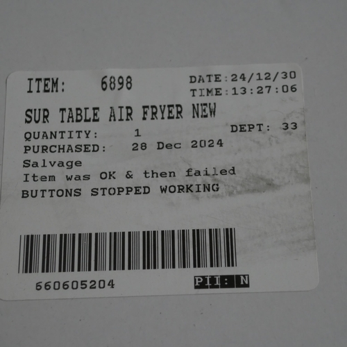 6354 - Sur La Table air fryer  (353-409) *This lot is subject to VAT