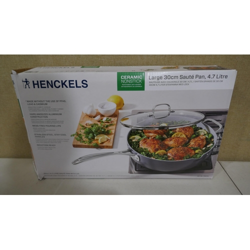 6363 - Henckels ceramic saute pan 4.7L  (353-471) *This lot is subject to VAT