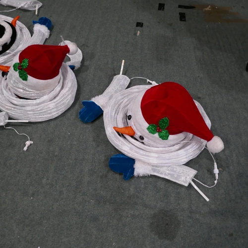 6371 - Four piece Snowman family, original RRP £189.99 + VAT (353-470) *This lot is subject to VAT