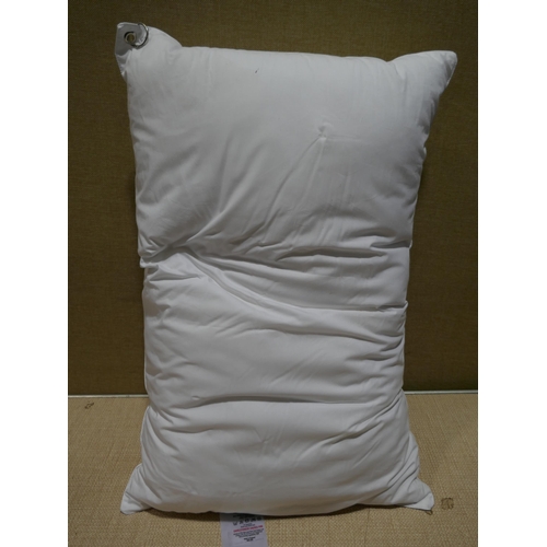 6378 - Soft As Down pillow and a Hotel Grand Down Roll pillow (353-445,467) *This lot is subject to VAT