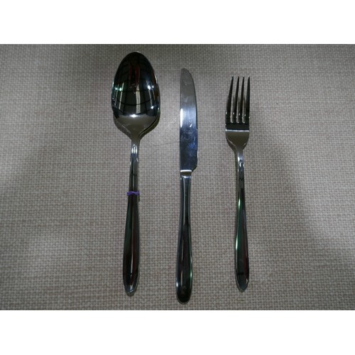 6177 - C&S wine glasses and Viners cutlery set  (353-30,43) *This lot is subject to VAT