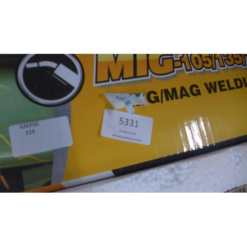 5331 - A boxed sample Mig/Mag welding machine *This lot is subject to VAT