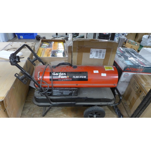 5339 - A sample garden flame GF-K70 70,000 BTU space heater *This lot is subject to VAT