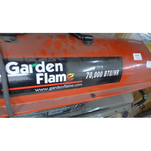 5339 - A sample garden flame GF-K70 70,000 BTU space heater *This lot is subject to VAT