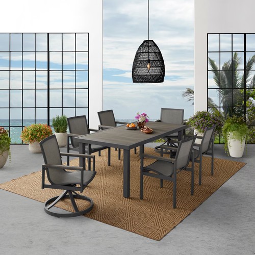 3176 - A Maricopa 7 piece sling outdoor dining set, original RRP £999.99 + VAT (4216A-19) *This lot is subj... 