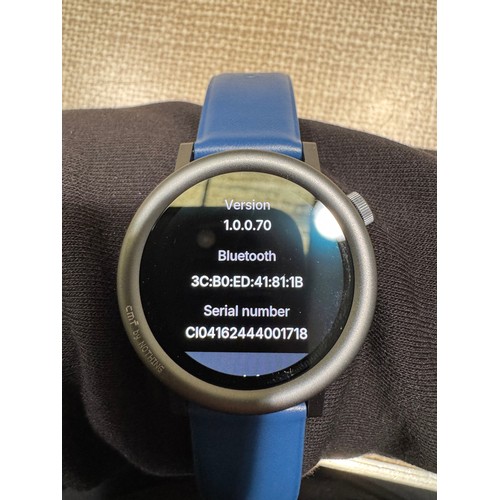 6023 - CMF by Nothing watch Pro 2 Bluetooth smartwatch with blue strap, model no: D898 *This lot is subject... 