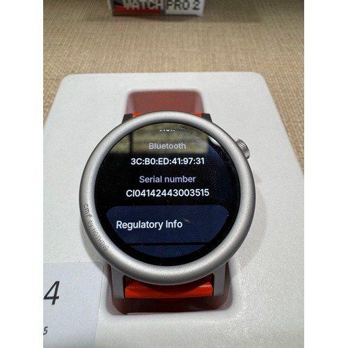 6024 - CMF by Nothing watch Pro 2 Bluetooth smartwatch with orange strap, model no: D898 *This lot is subje... 