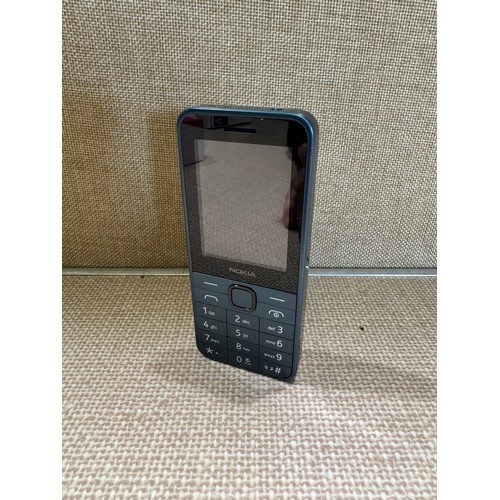 6027 - Nokia 225 4G blue mobile phone - no battery *This lot is subject to VAT