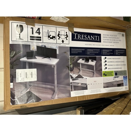 3254 - A Tresanti height adjustable tech desk, original RRP £249.99 + VAT (4224-8) *This lot is subject to ... 