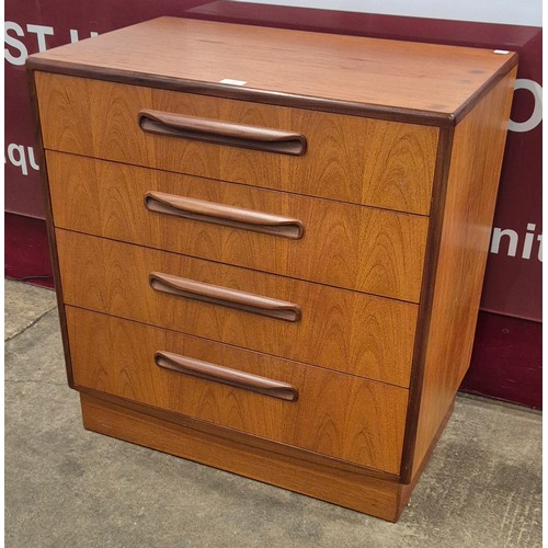 2 - A G-Plan Fresco teak chest of drawers