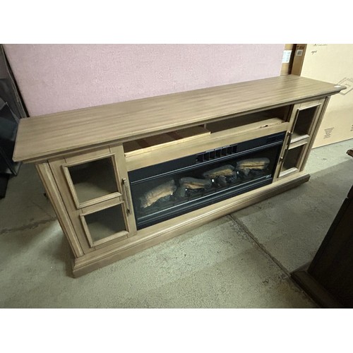 3280 - A Nottingham media mantle fireplace - damaged , original RRP £583.33 + VAT (4223-33) *This lot is su... 