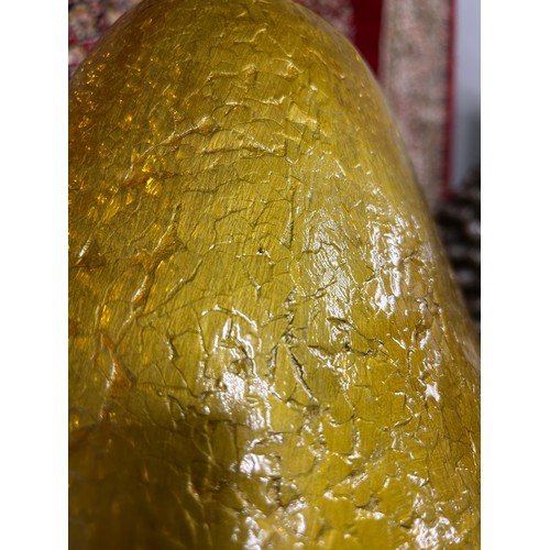 3064C - A large decorative golden pear