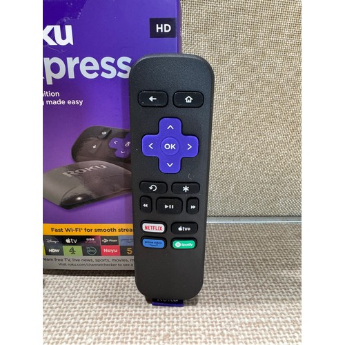 6035 - Roku express Wi-fi streaming device *This lot is subject to VAT