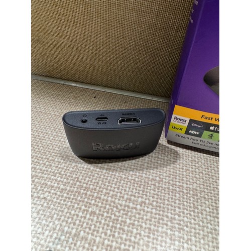 6035 - Roku express Wi-fi streaming device *This lot is subject to VAT