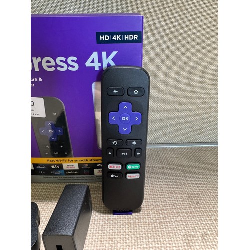 6040 - Roku 4K Wi-Fi streaming stick *This lot is subject to VAT