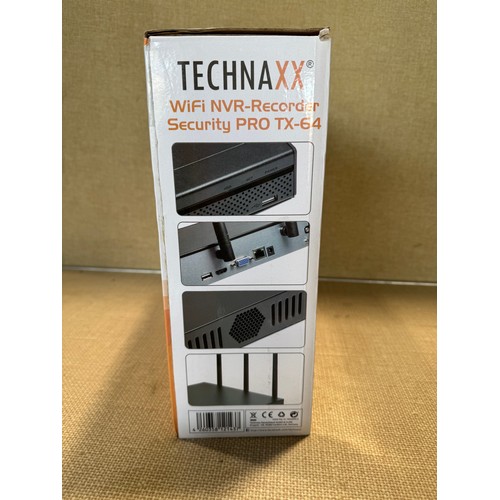 6049 - Technaxx Wi-Fi network video recorder security pro hub (TX-64) *This lot is subject to VAT