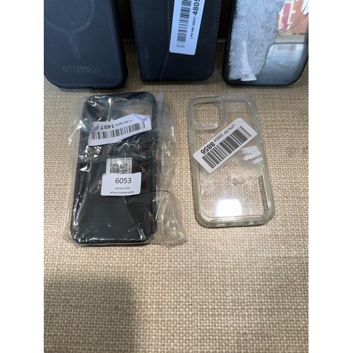 6053 - Six various phone cases - four magsafe compatible *This lot is subject to VAT