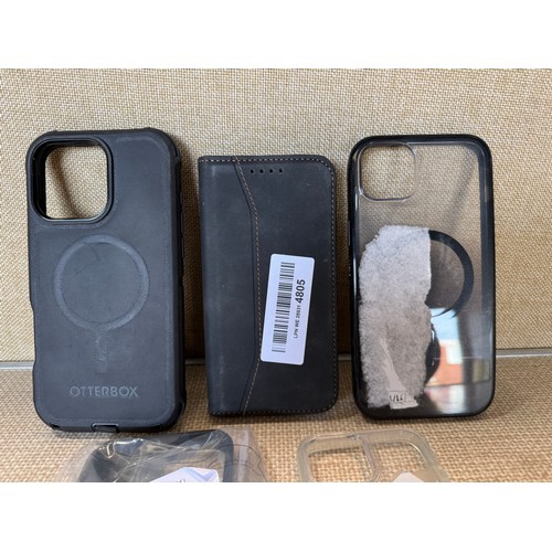 6053 - Six various phone cases - four magsafe compatible *This lot is subject to VAT