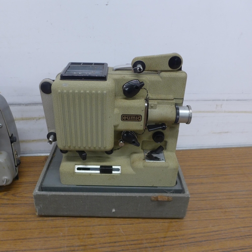 5113 - Two vintage projectors including a Hanimex and a Eumig P8M Imperial