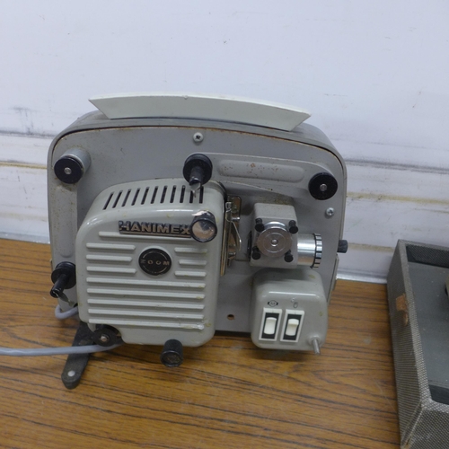 5113 - Two vintage projectors including a Hanimex and a Eumig P8M Imperial