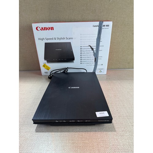 6064 - Canon canoscan lide 400 colour image scanner *This lot is subject to VAT