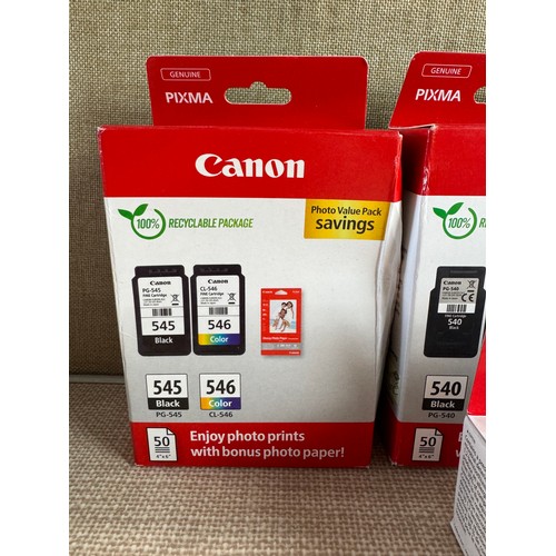 6067 - A quantity of Canon pixma printer ink *This lot is subject to VAT