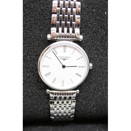 7170 - A lady's Longines wristwatch, boxed