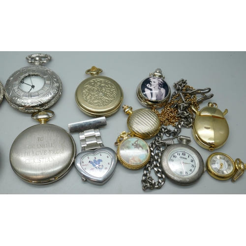 7172 - Modern pocket watches and fob watches