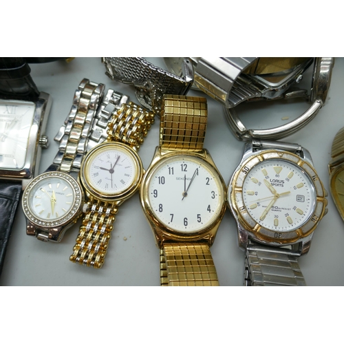 7174 - A collection of wristwatches