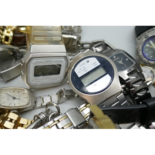 7174 - A collection of wristwatches