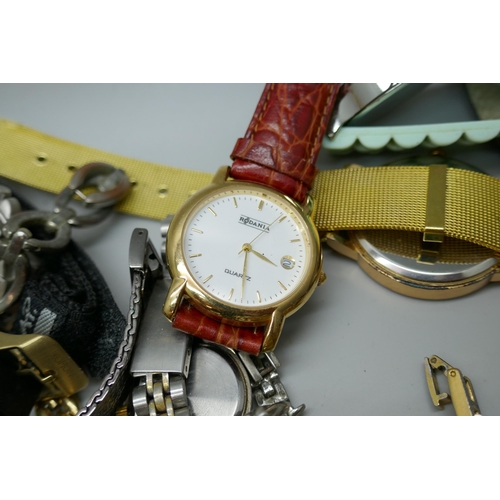 7174 - A collection of wristwatches