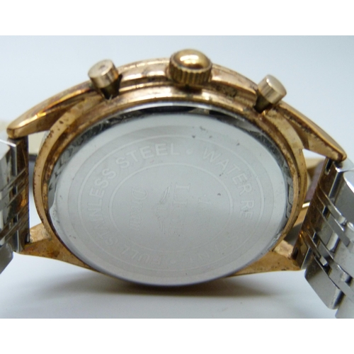 7193 - Five gentleman's large Lige wristwatches