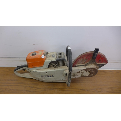 5001 - A Stihl TS360 AVS petrol stone cutter