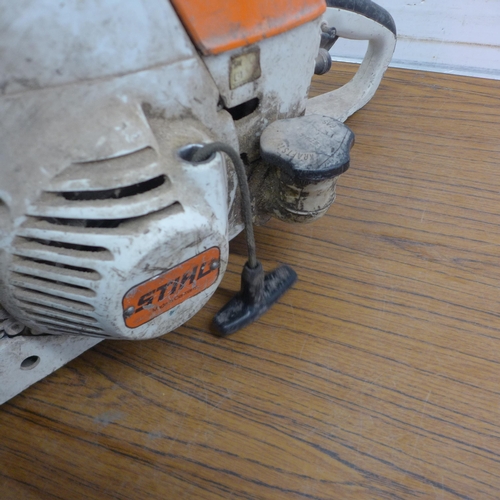 5001 - A Stihl TS360 AVS petrol stone cutter