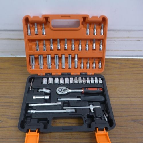 5008 - A 53 piece socket set, unused