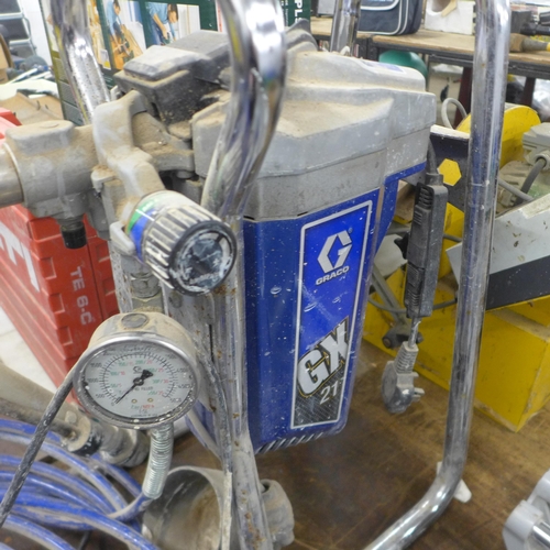 5040 - A Graco GX21 240v paint sprayer