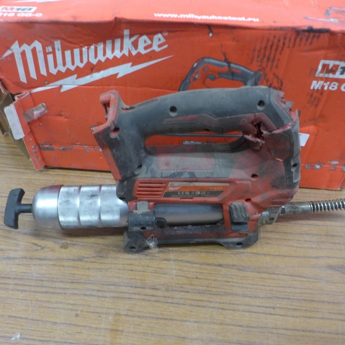 5047 - A Milwaukee M18GG0 heavy duty grease gun in box