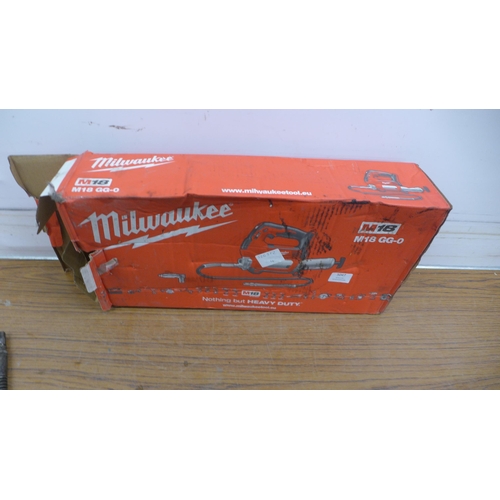 5047 - A Milwaukee M18GG0 heavy duty grease gun in box