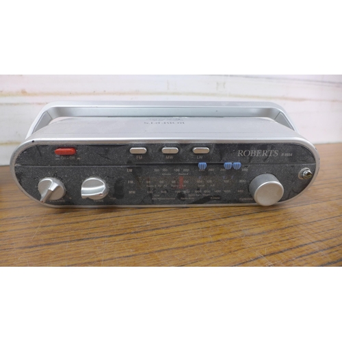 5115 - A Bush DABIFM BD-1275/SKU radio, a Roberts R9954 radio and a Roberts Elise radio