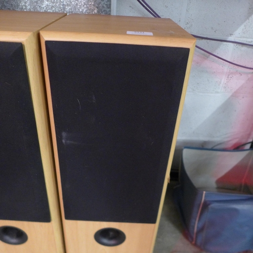 5121 - A pair of Bush Acoustics BA1502 speakers