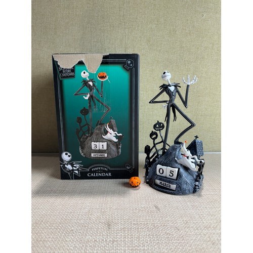 Nightmare Before Christmas Jack Skellington perpetual calendar *This