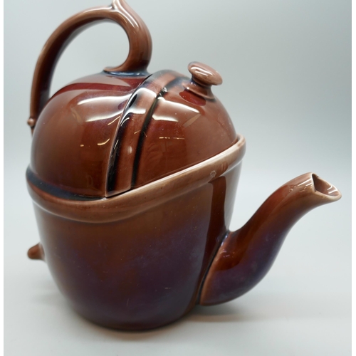 2025 - A novelty teapot ‘Syp’, Simple Yet Perfect teapot, circa 1900, trademark Chiswick, London