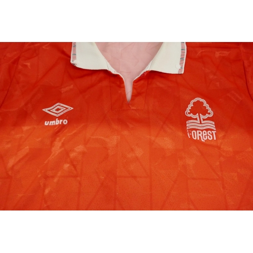 2124 - A Nottingham Forest Football Club 1990-1992 home shirt